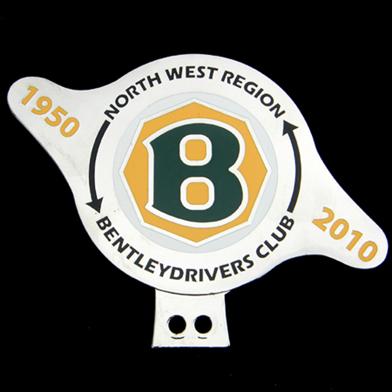 Bentley Drivers Club North West Region car badge